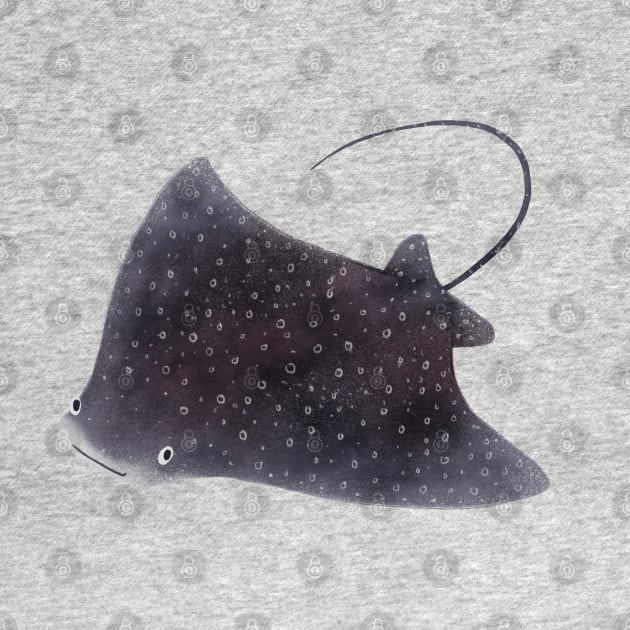 Spotted Eagle Ray by tarynosaurus